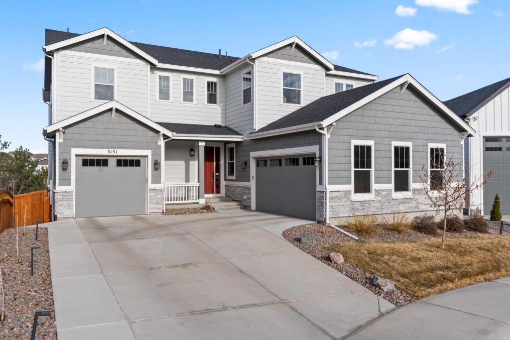 A high end luxury home in Castle Rock, Colorado