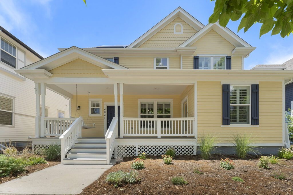 Luxury Real Estate Listing Photo of the Exterior of a Home in Denver