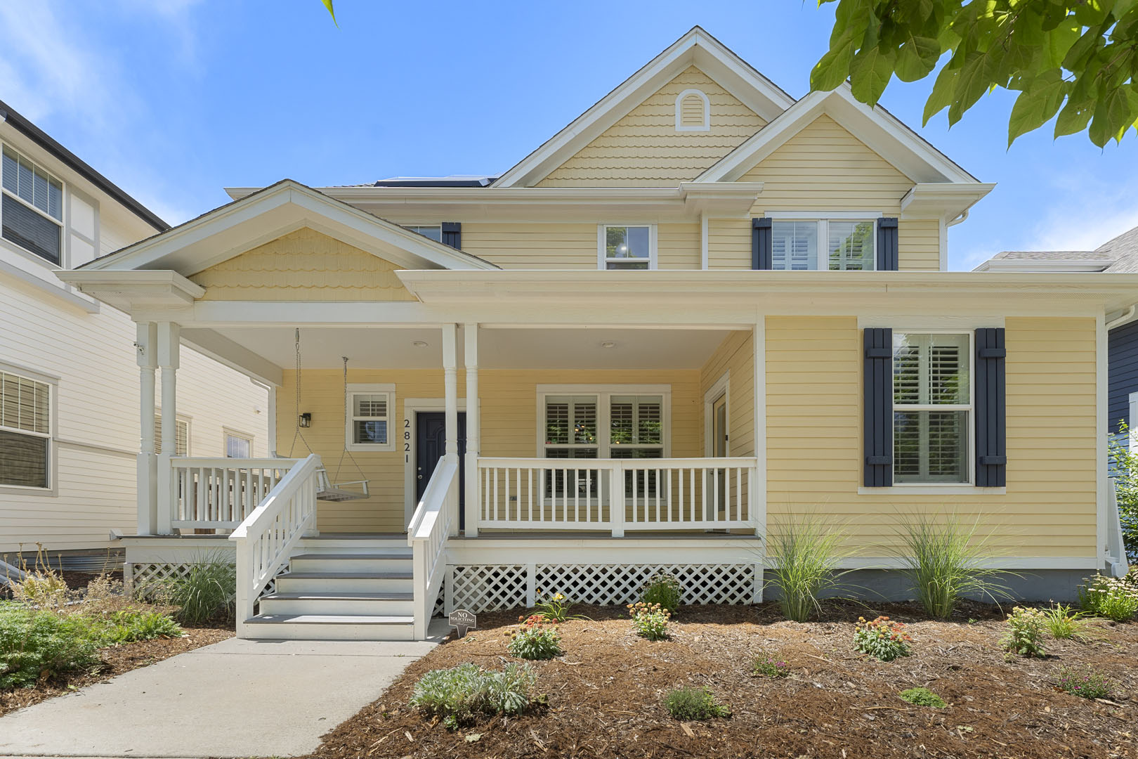 Luxury Real Estate Listing Photo of the Exterior of a Home in Denver