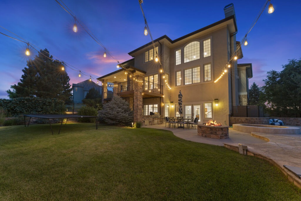 True Twilight Real Estate Photograph of a Luxury Home