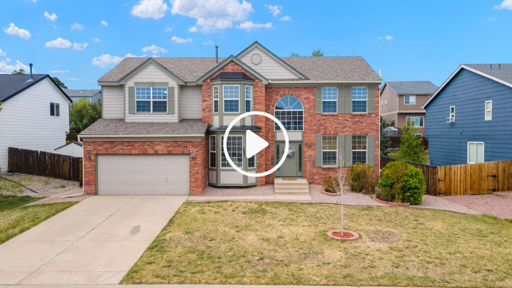 Cinematic walkthrough video of a luxury Castle Rock Colorado home